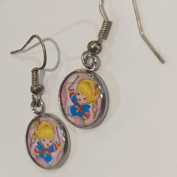 Rainbow Brite Earrings 80s Retro - Picture 3 of 4